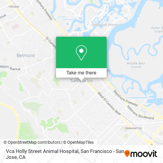 Mapa de Vca Holly Street Animal Hospital