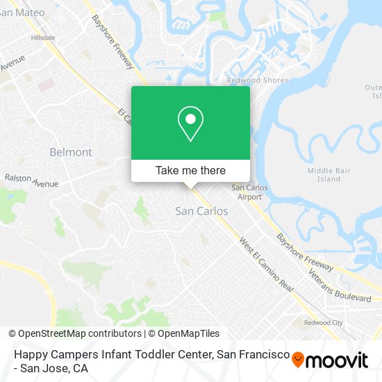 Happy Campers Infant Toddler Center map