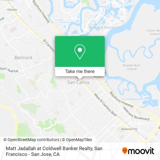 Mapa de Matt Jadallah at Coldwell Banker Realty