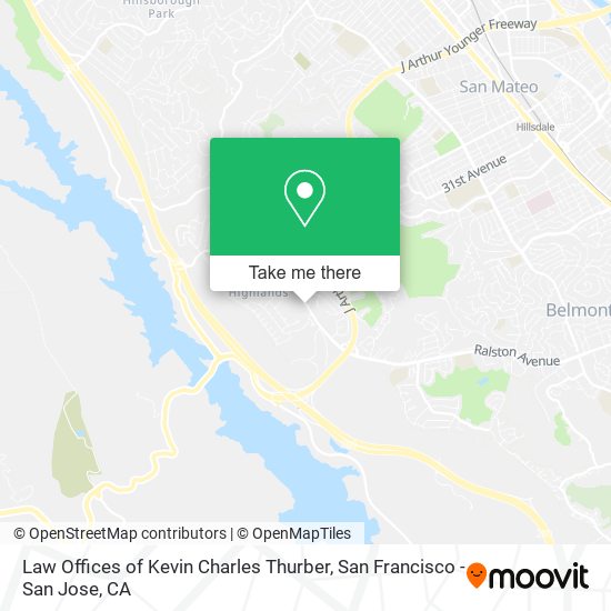 Law Offices of Kevin Charles Thurber map