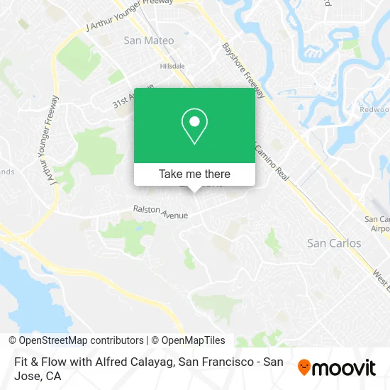 Fit & Flow with Alfred Calayag map