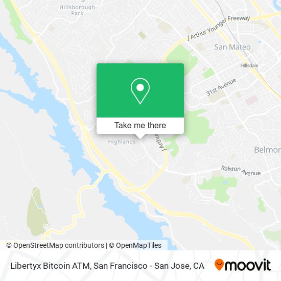 Libertyx Bitcoin ATM map