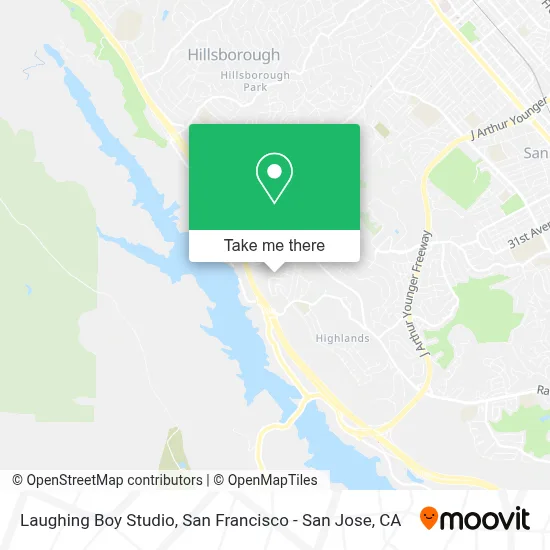 Laughing Boy Studio map