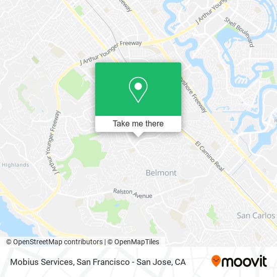 Mobius Services map