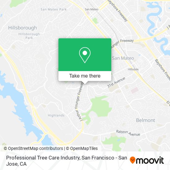Mapa de Professional Tree Care Industry