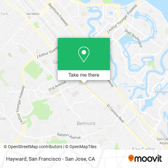 Hayward map
