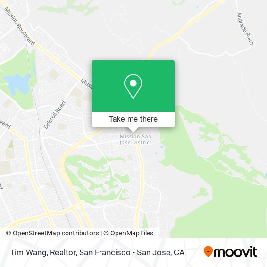 Mapa de Tim Wang, Realtor