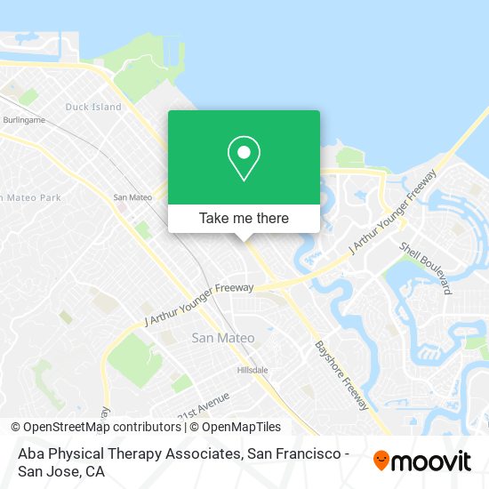 Aba Physical Therapy Associates map