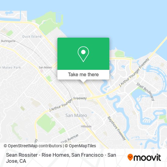 Mapa de Sean Rossiter - Rise Homes
