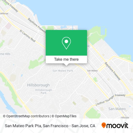 San Mateo Park Pta map