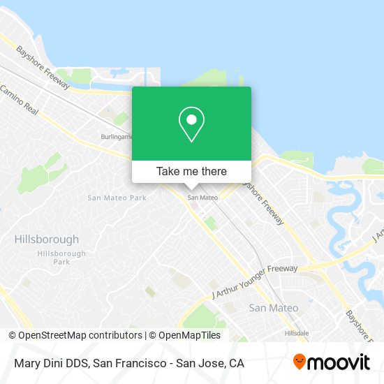 Mary Dini DDS map