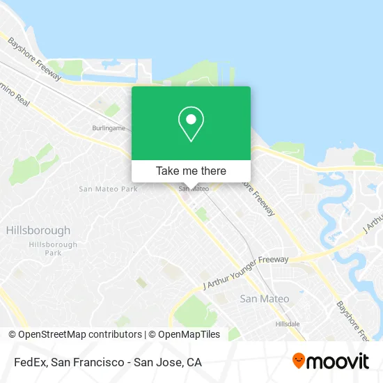 Mapa de FedEx