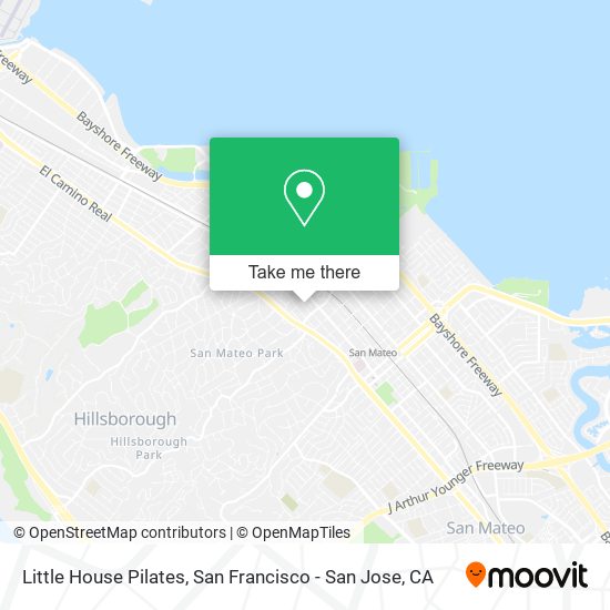 Little House Pilates map