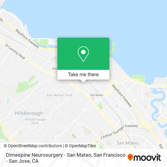 Dimespine Neurosurgery - San Mateo map