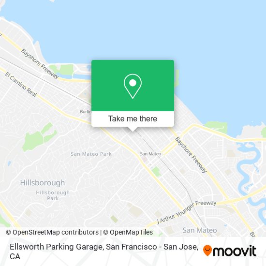 Ellsworth Parking Garage map