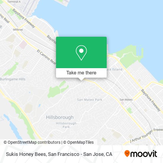 Sukis Honey Bees map