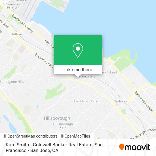 Kate Smith - Coldwell Banker Real Estate map