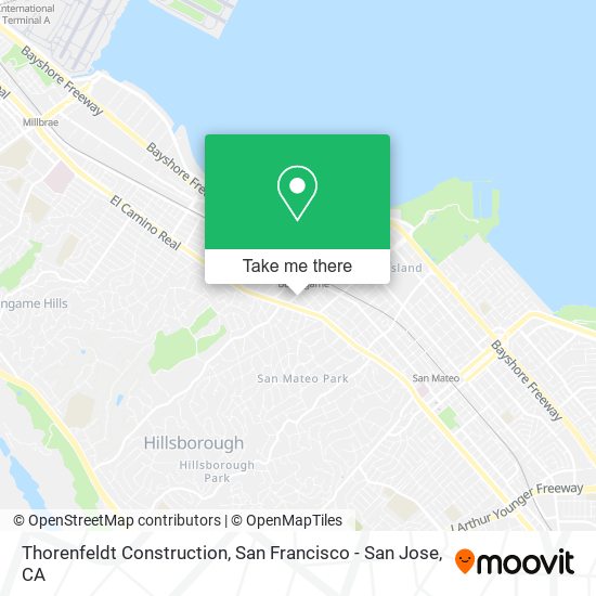 Mapa de Thorenfeldt Construction