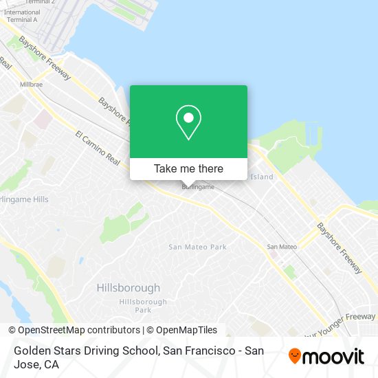 Golden Stars Driving School map