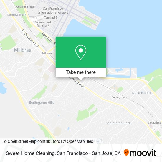 Mapa de Sweet Home Cleaning