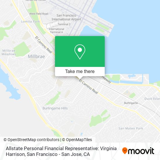 Allstate Personal Financial Representative: Virginia Harrison map