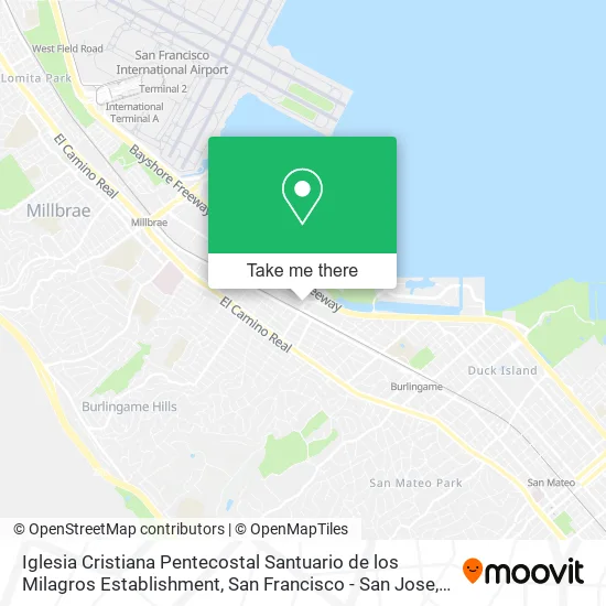 Iglesia Cristiana Pentecostal Santuario de los Milagros Establishment map