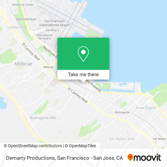 Demarty Productions map