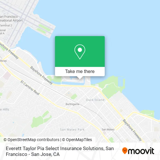 Everett Taylor Pia Select Insurance Solutions map
