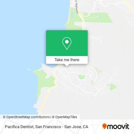 Pacifica Dentist map