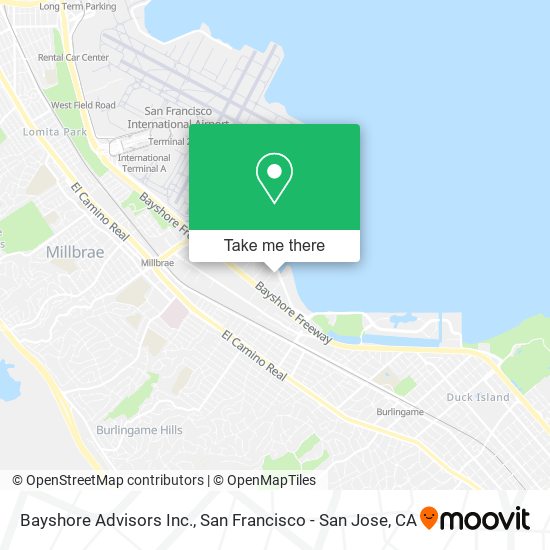 Bayshore Advisors Inc. map