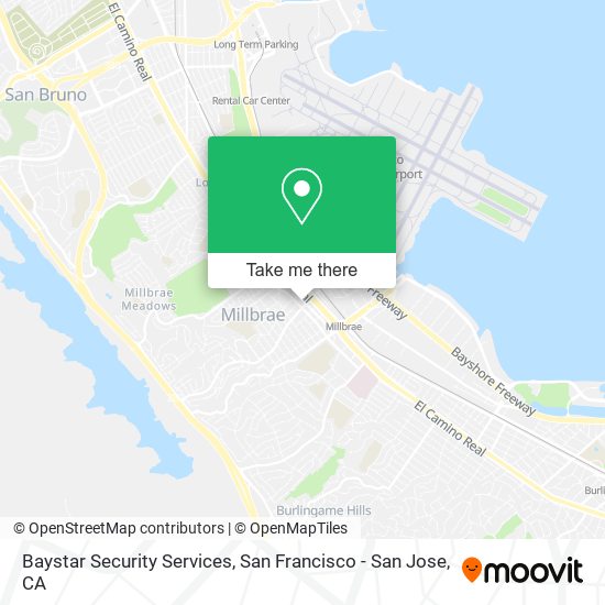 Baystar Security Services map