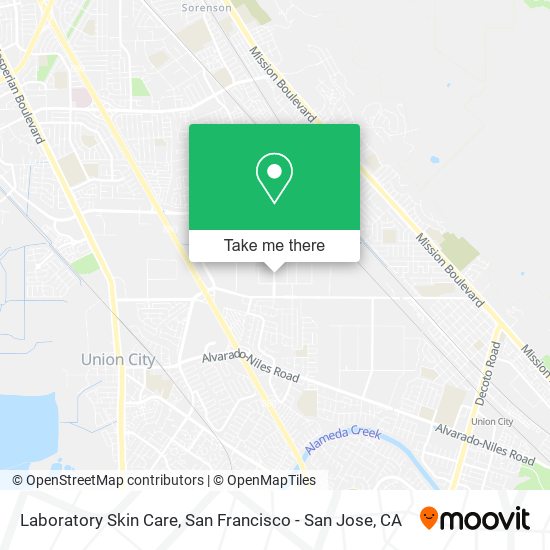 Laboratory Skin Care map