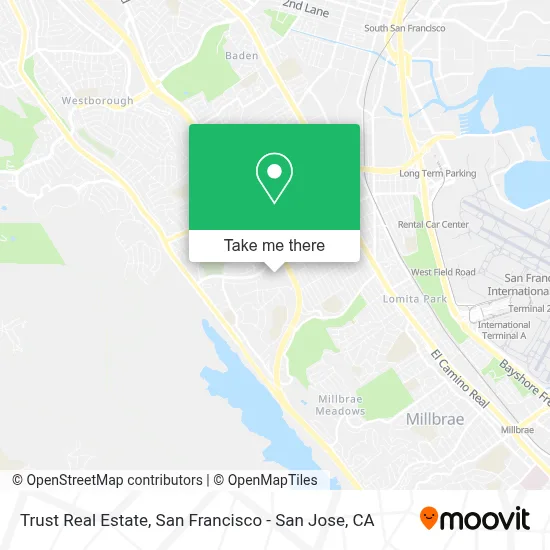 Trust Real Estate map