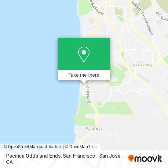 Pacifica Odds and Ends map