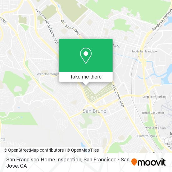 San Francisco Home Inspection map