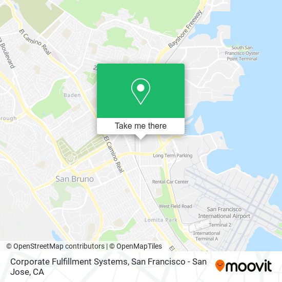 Mapa de Corporate Fulfillment Systems