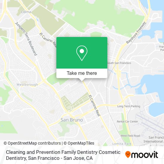 Cleaning and Prevention Family Dentistry Cosmetic Dentistry map