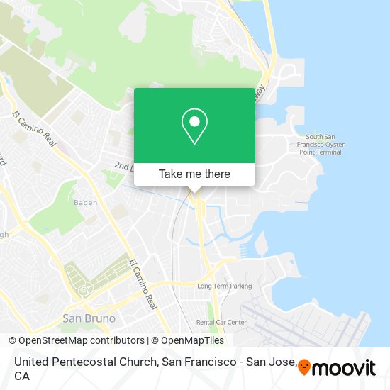 United Pentecostal Church map