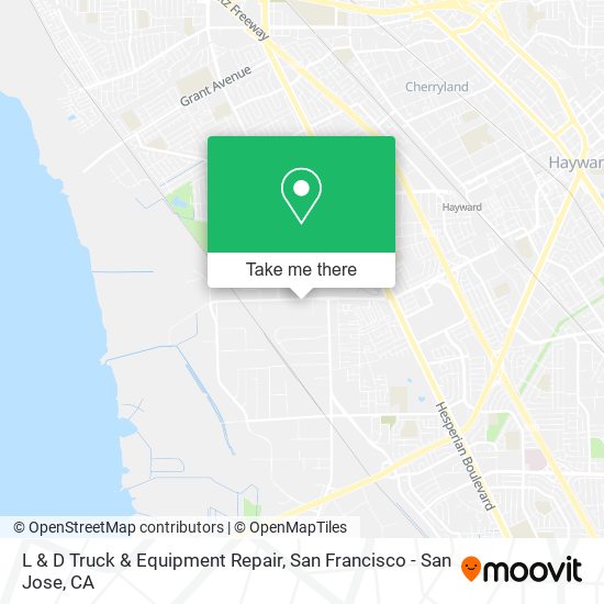 L & D Truck & Equipment Repair map