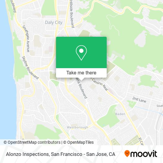 Alonzo Inspections map