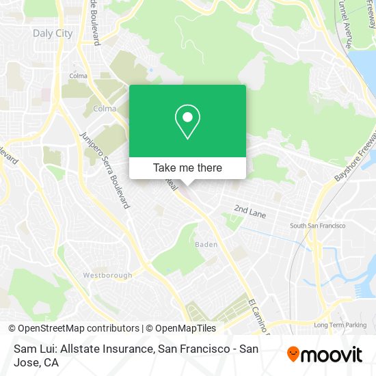 Mapa de Sam Lui: Allstate Insurance