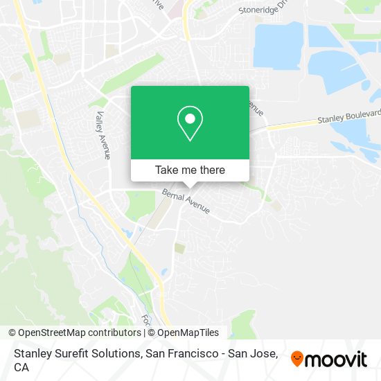 Stanley Surefit Solutions map