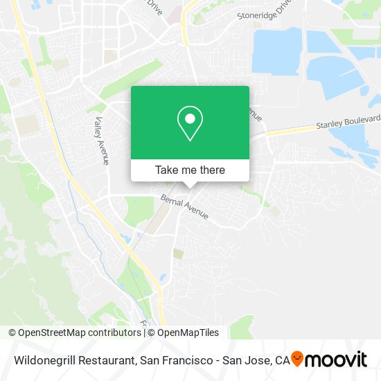Wildonegrill Restaurant map