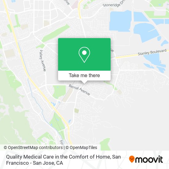 Quality Medical Care in the Comfort of Home map