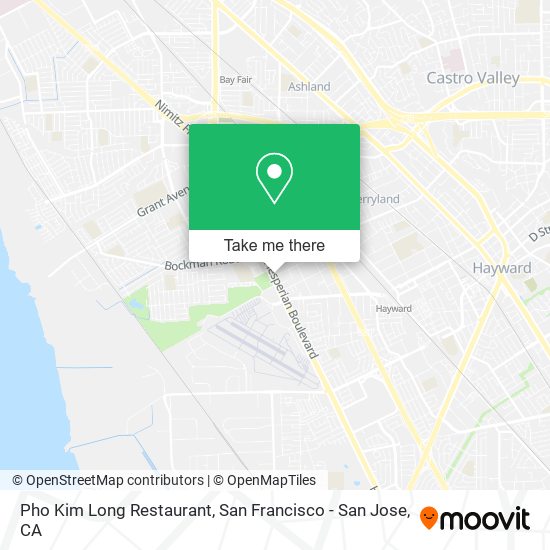 Mapa de Pho Kim Long Restaurant