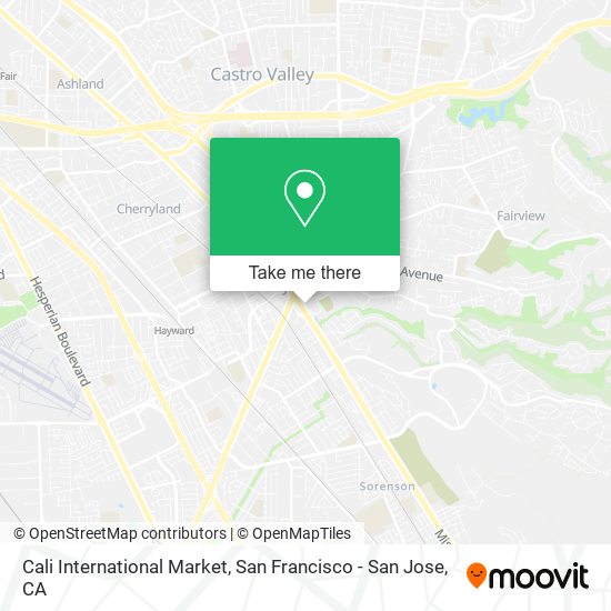 Mapa de Cali International Market