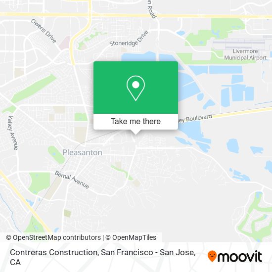 Contreras Construction map