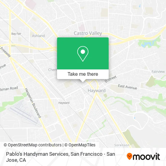 Mapa de Pablo's Handyman Services