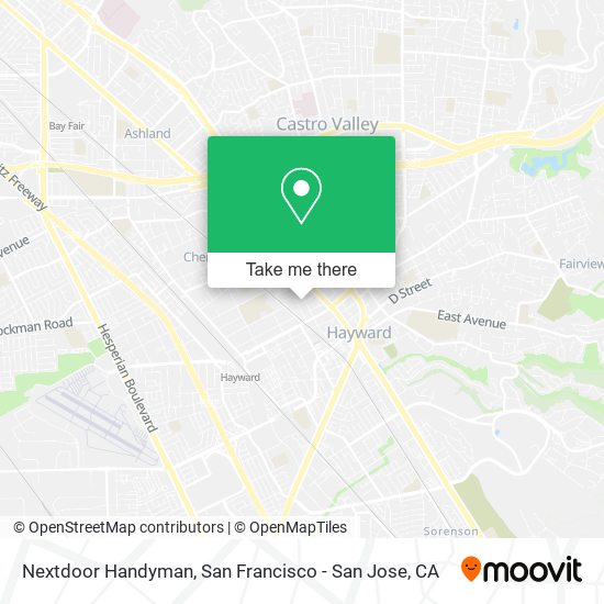 Nextdoor Handyman map