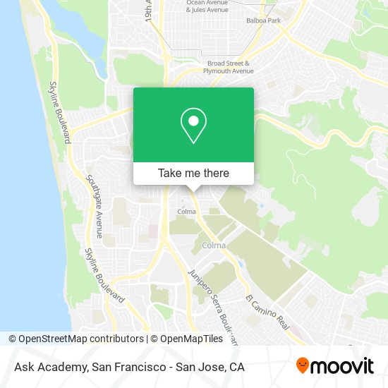 Ask Academy map